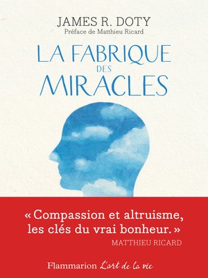 cover image of La fabrique des miracles